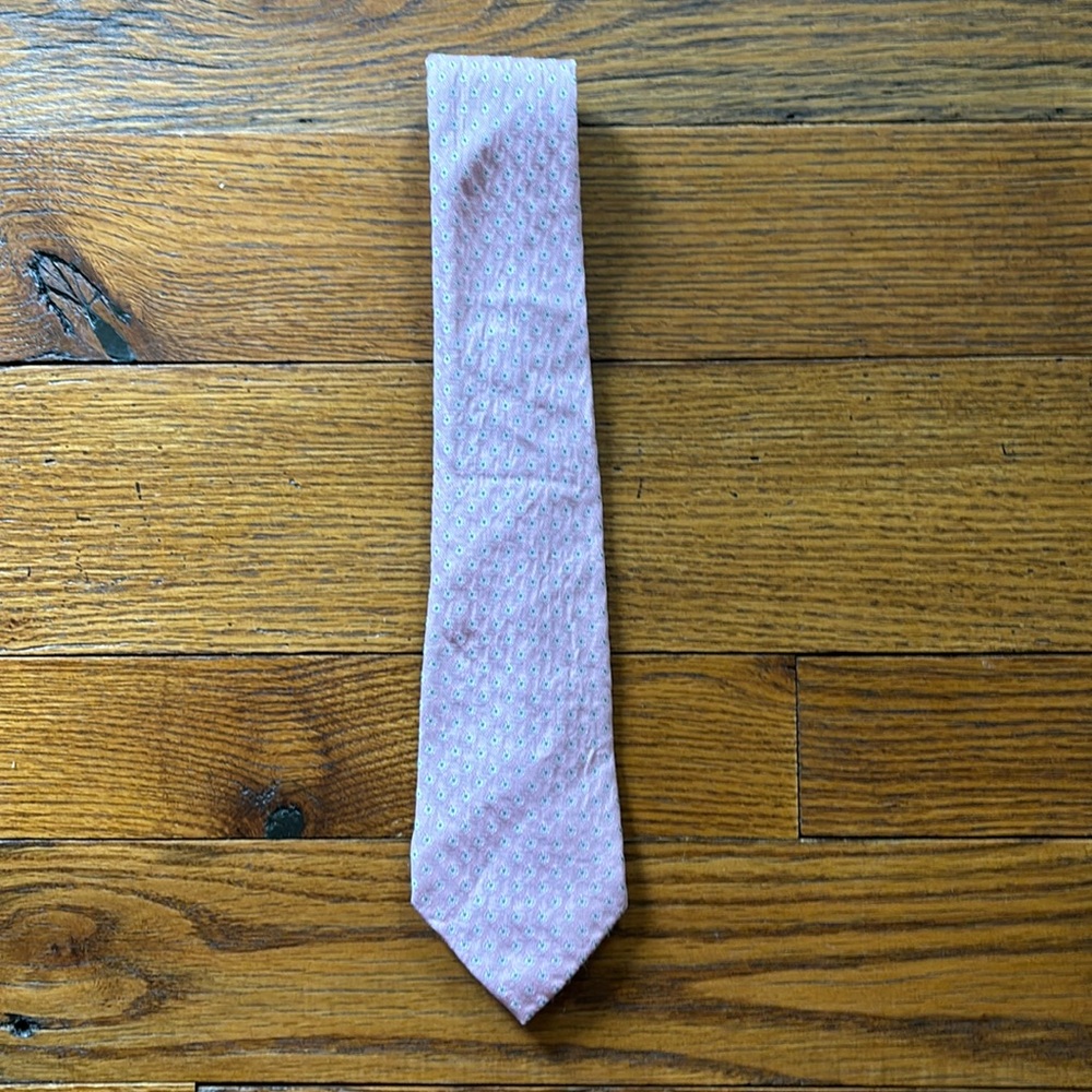 Tommy Hilfiger Light Pink Silk Tie